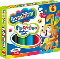 Plastelina St.Majewski Bambino 6kol. 01727